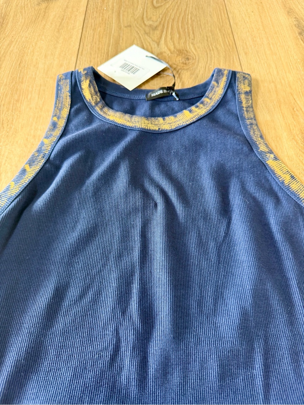 Gold Edge Italian Tank Top